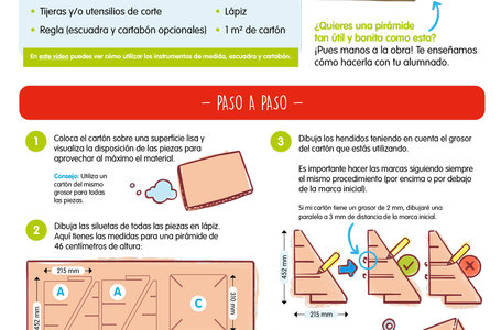 Crea tu pirámide de la alimentación saludable