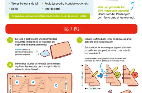 Crea la teva piràmide d'alimentació saludable